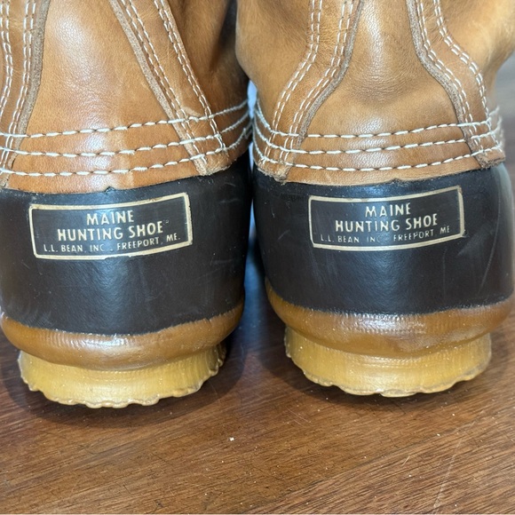 LL Bean Boots Hunting Shoes Size 11-11.5 Vintage 70s-80s - Picture 9 of 10